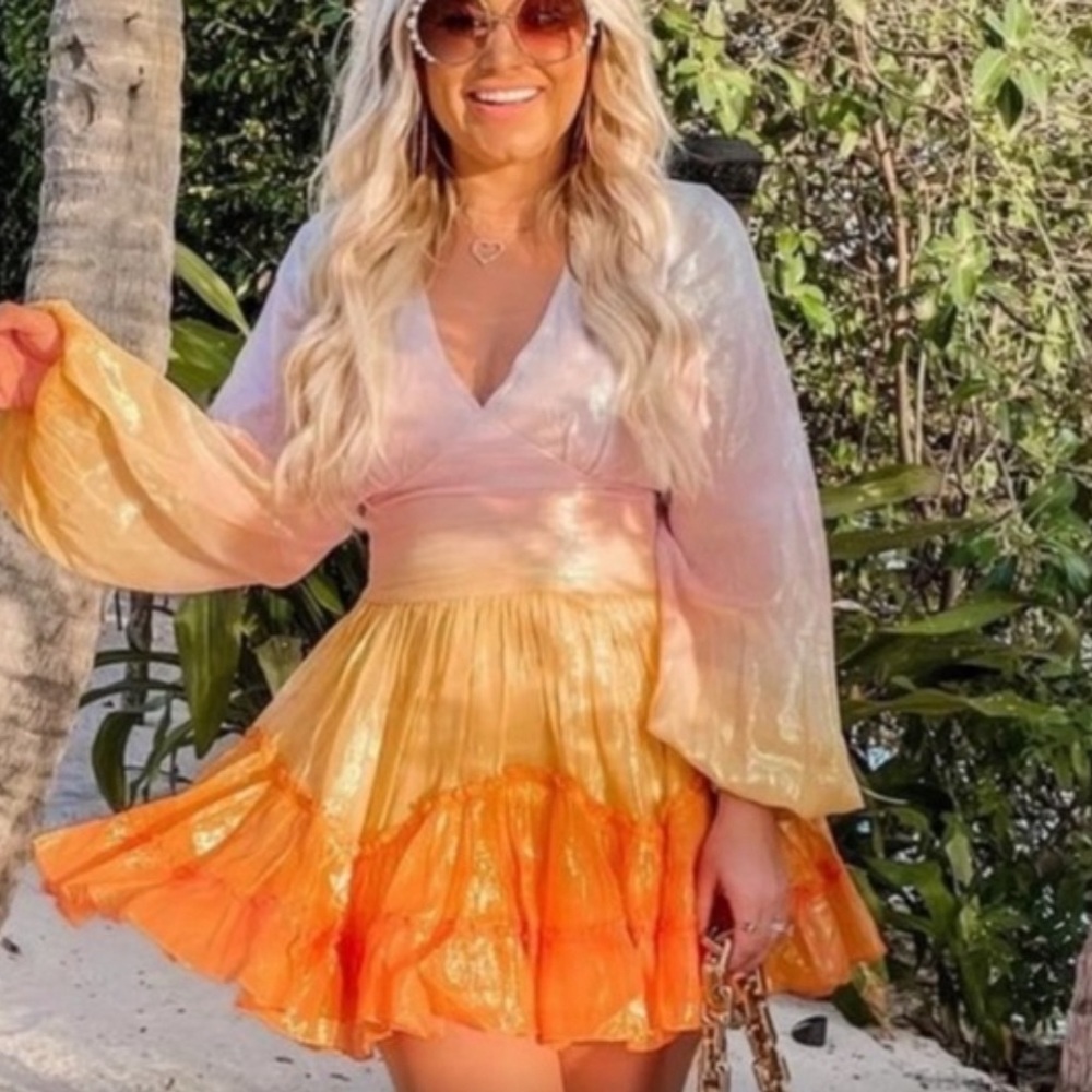 Rococo Sand Leal Mini in Rainbow Ombré Lurex XS SOLD OUT - Picture 3 of 17